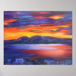 Póster Alaska Sleeping Lady Matte Poster