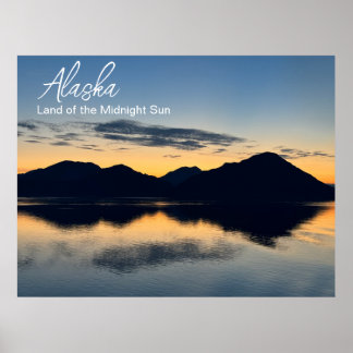 Póster Alaska - Tierra del sol de medianoche