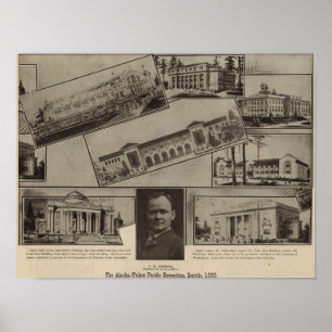 Póster Alaska-Yukon Pacific Exposition, Seattle, 1909