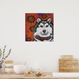 PÓSTER ALASKAN MALAMUTE