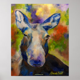 Póster Alaskan Sr. Moosey Moose Poster