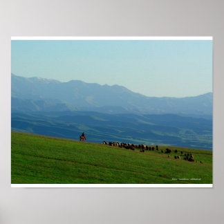 Póster Alatau, Kazajstán