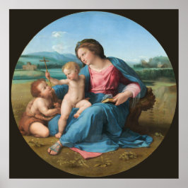 Póster Alba Madonna Raphael