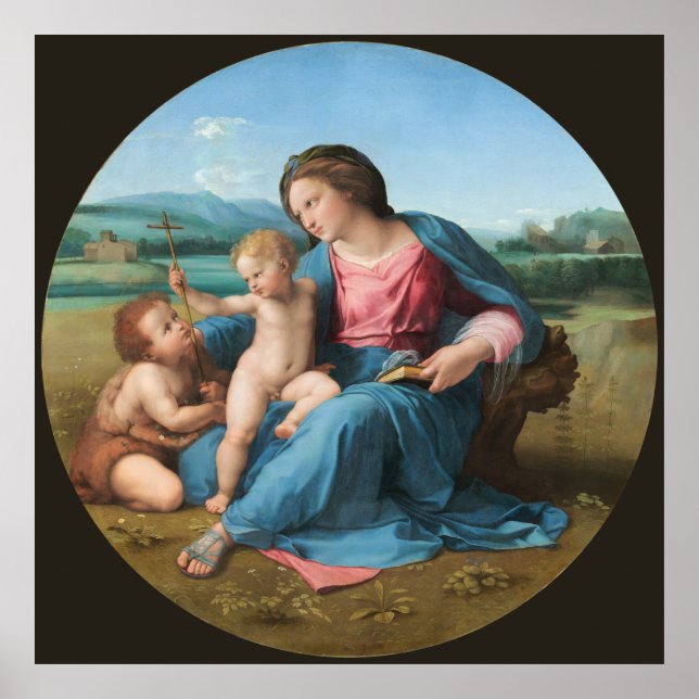 Póster Alba Madonna Raphael (Frente)