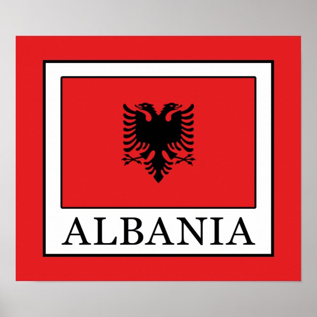 Póster Albania (Frente)