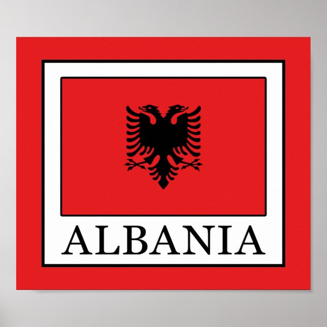 Póster Albania (Frente)