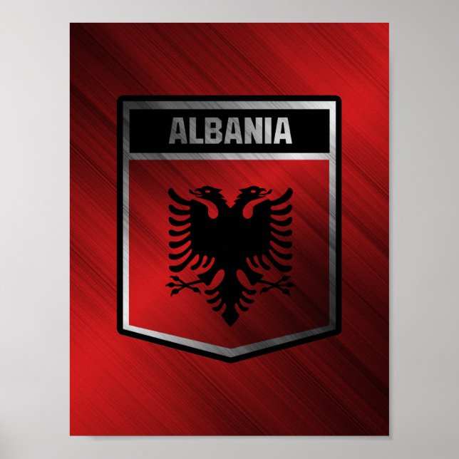 Póster Albania (Frente)