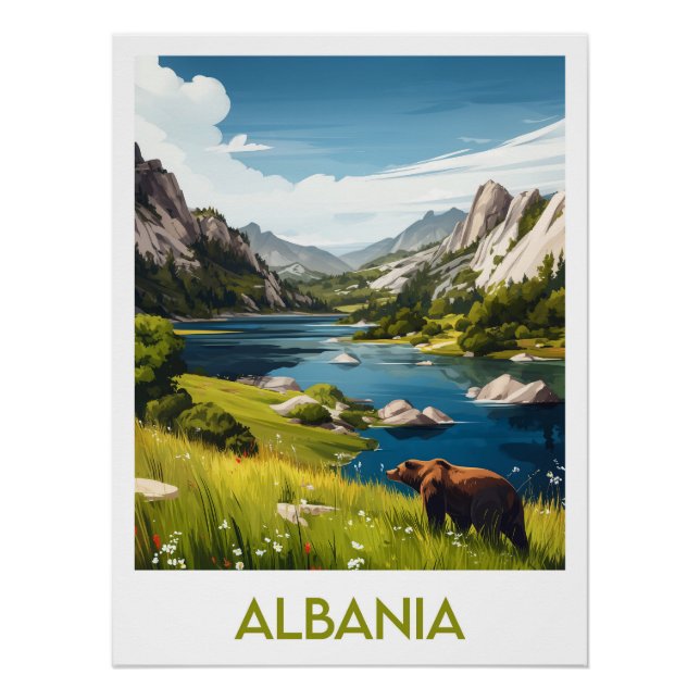 Poster Albania (Anverso)