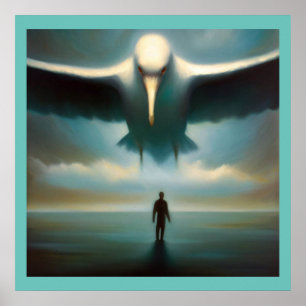 Póster Albatros de animales espirituales 1