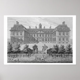 Póster Albemarle House, antes Clarendon House, Londres,