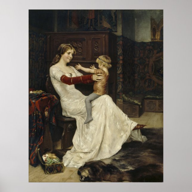 Póster Albert Edelfelt Blanka CC0291 Poster 38in 97cm (Frente)