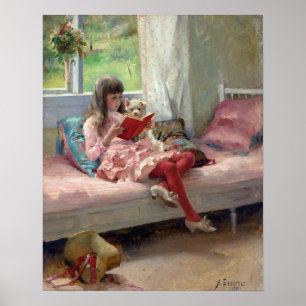 Póster Albert Edelfelt - Buenos amigos