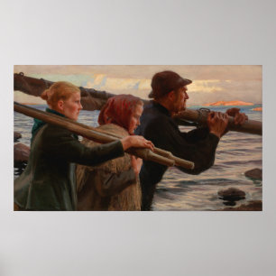 Póster Albert Edelfelt - In the Outer Archipelago