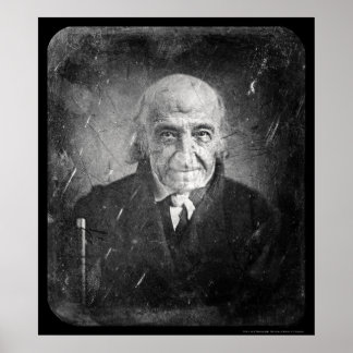 Póster Albert Gallatin PA Daguerreotipo 1845