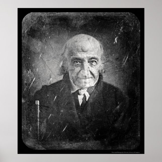 Póster Albert Gallatin PA Daguerreotipo 1845 (Frente)