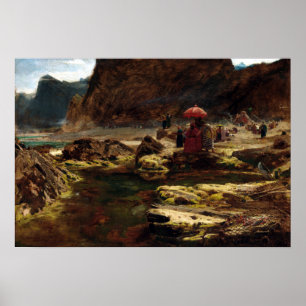 Póster Albert Goodwin El Sultán y su campo