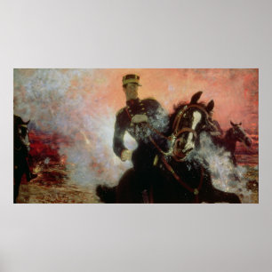Póster Albert I Rey de los belgas en el primer mundo