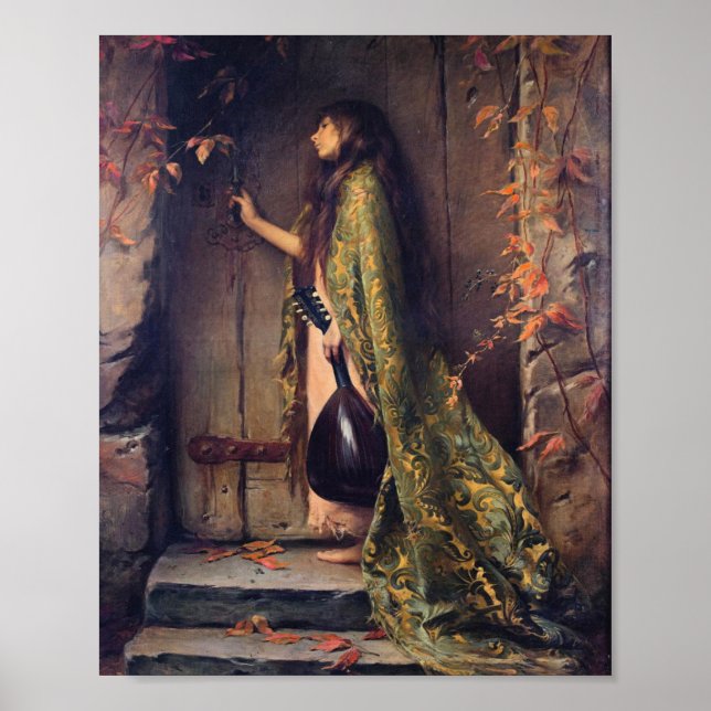 Póster Albert Joseph Penot : La Petite Cigale - Retrato (Frente)