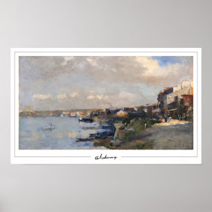 Póster Albert Lebourg Zedign Art Poster #195