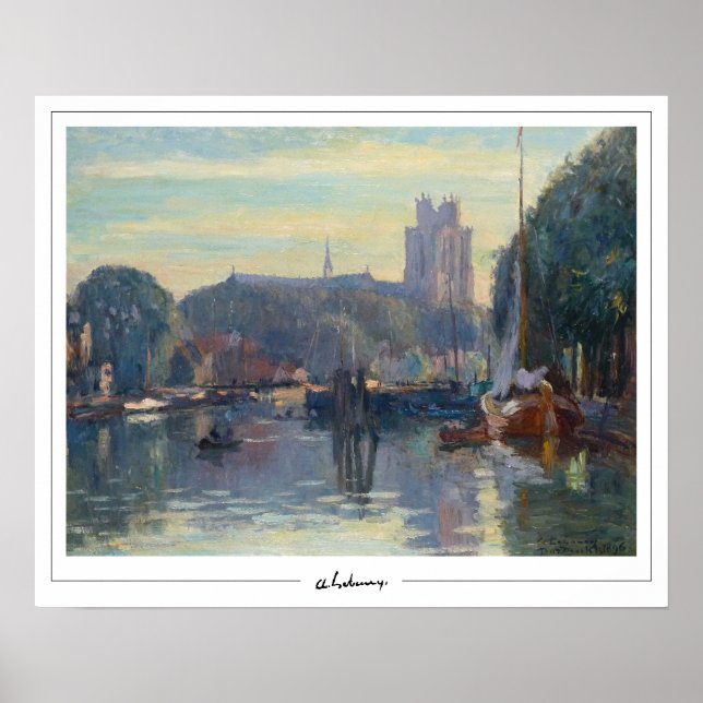 Póster Albert Lebourg Zedign Art Poster #30 (Frente)