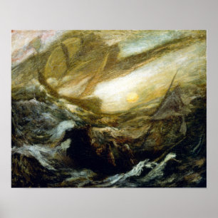 Póster Albert Pinkham Ryder Flying Dutchman