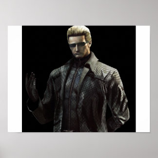 Póster Albert Wesker
