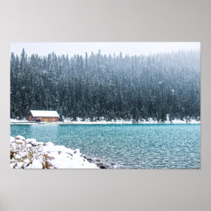 Póster Alberta Rocky Park Canadá