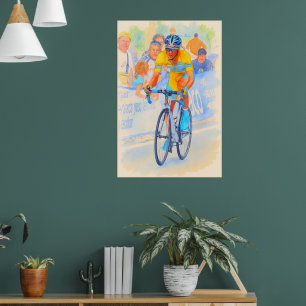 Póster Alberto Contador Cima del Puerto de Navacerrada 20