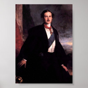 Póster Alberto de Sajonia-Coburgo y Gotha Sachsen