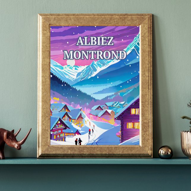 Póster Albiez Montrond : au Cœur des Alpes (Subido por el creador)