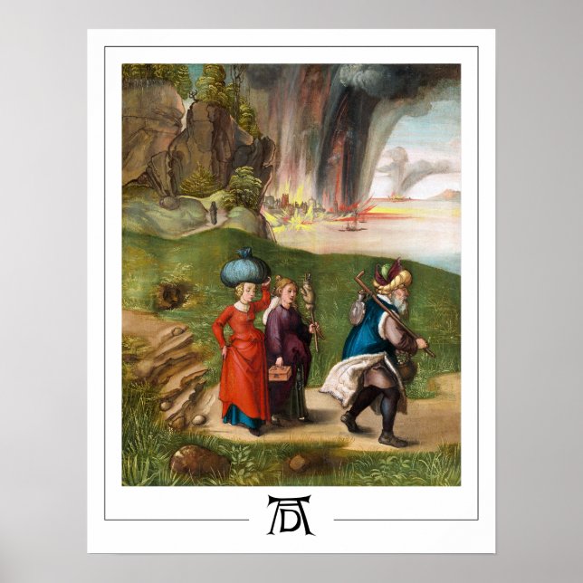 Póster Albrecht Dürer Zedign Art Poster #68 (Frente)