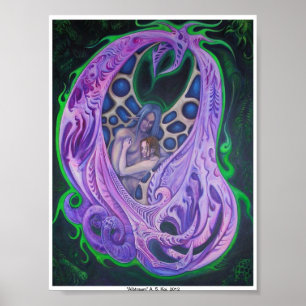 Póster "Albtraum" poster A. S. Koi