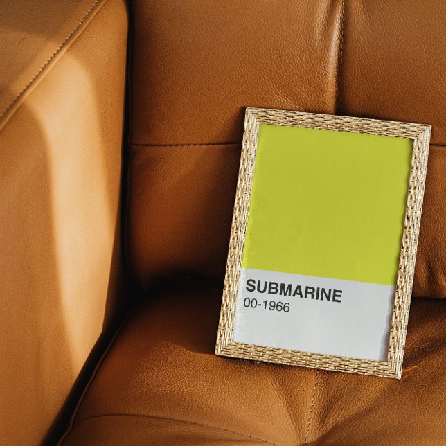 Póster Álbum de canción amarillo - Ancho completo (Subido por el creador)