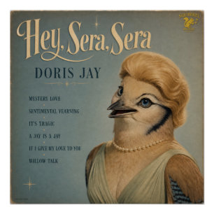 Póster Álbum de Doris Jay: una parodia