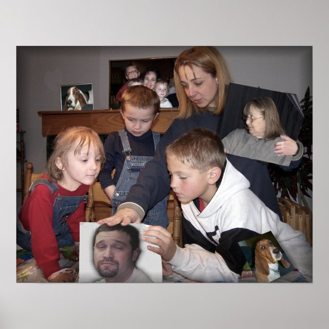 Póster Álbumes familiares (Frente)