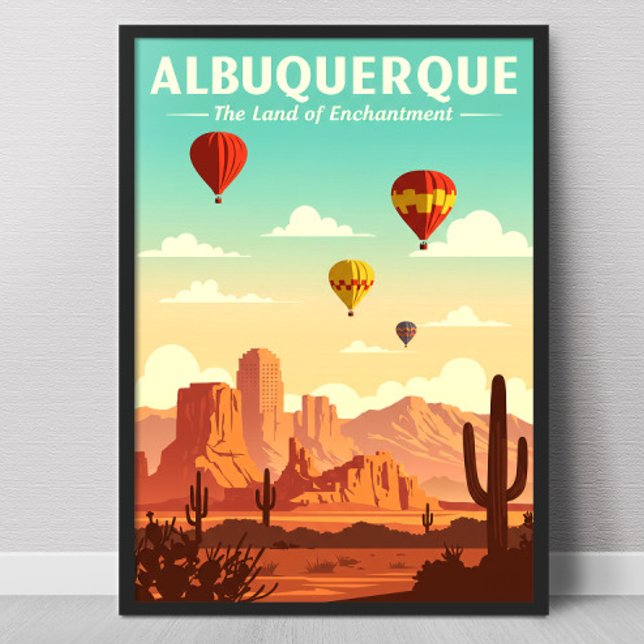 Póster Albuquerque Vintage (Subido por el creador)