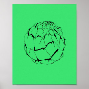 Póster Alcachofa