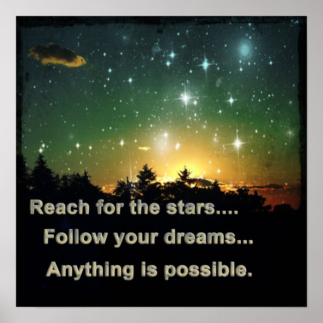 Póster Alcance de las estrellas (Frente)