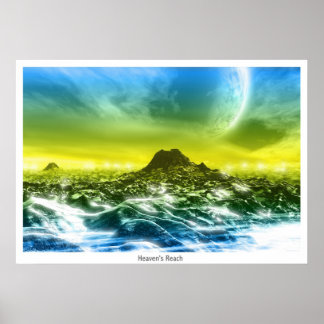 Póster Alcance del cielo ("allá afuera" versión)