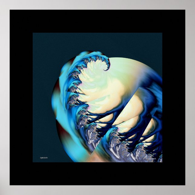 Póster alcanzar la luna (Frente)