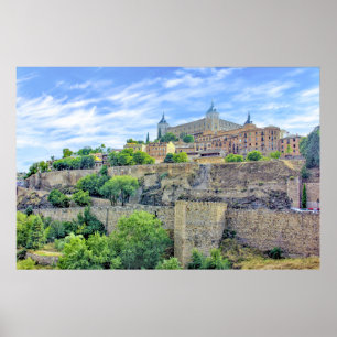 Póster Alcázar de Toledo