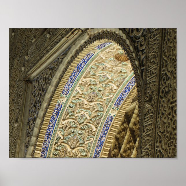 Póster Alcázar Real de Sevilla (Frente)