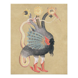 Póster Alchemy Dragon Color Perfect