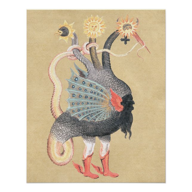 Póster Alchemy Dragon Color Perfect (Anverso)