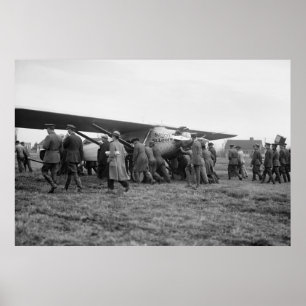 Póster Alcohol de St. Louis en Bolling Field, 1929