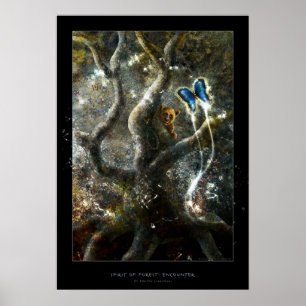 Póster Alcohol del bosque: Encuentro - poster