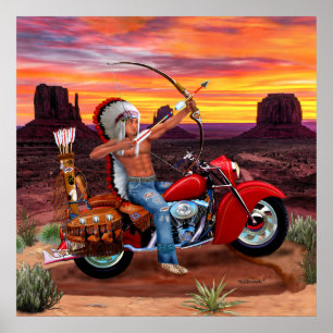 Póster Alcohol indio para siempre