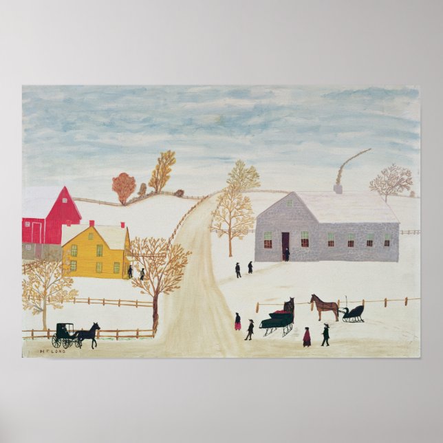 Póster Aldea Amish (Frente)