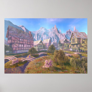 Póster Aldea Astral