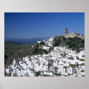 Póster Aldea Blanca de Casares, Andalucía, España 2